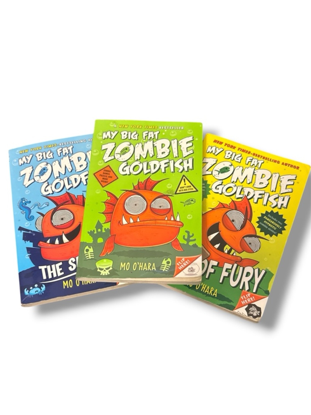 My Big Fat Zombie Goldfish Book Set of 3 soft covers